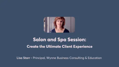 salon spa session BOLD Lisa Starr